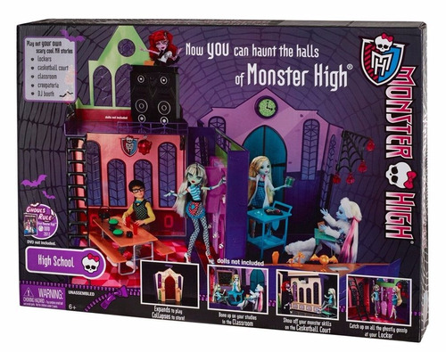 Escuela Monster High Fácil De Armar