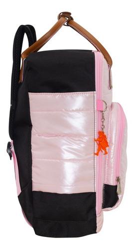 Imagen 7 de 9 de Mochila Baby Bag Patagonia Diamond Rosa Bebe