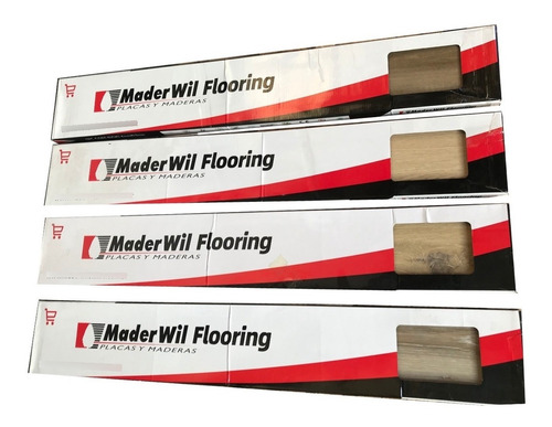 Imagen 4 de 4 de Piso Flotante Vinilico Spc Pvc 4mm Simil Madera Encast Click