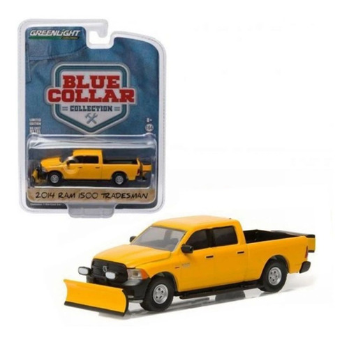 Miniatura Ram 1500 Tradesman 2014 Blue Collar 1:64greenlight