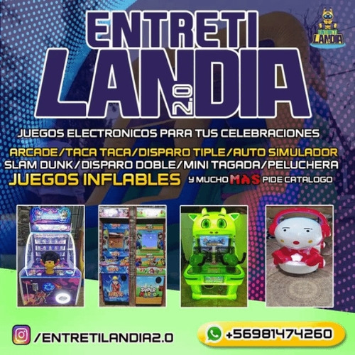 Arriendo De Juegos Para Cumpleaños Y Eventos