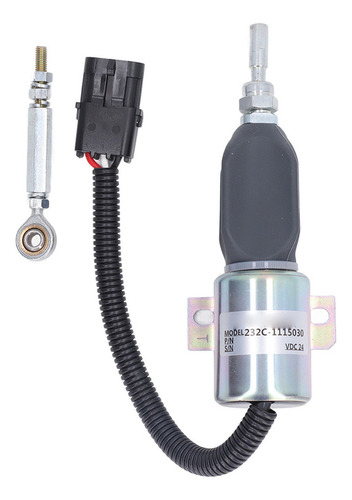 Válvula Solenoide Dc24v Excavadora Flameout Excavadora Con C
