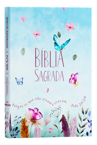 Bíblia Sagrada NVI Letra Normal Editora CPP Capa Dura Jardim Secreto