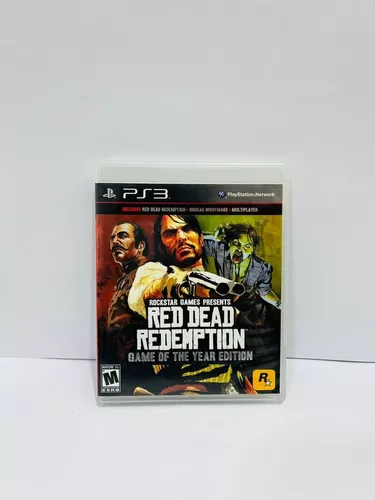 Red Dead Redemption Game Of The Year Ps3 - Mídia Física