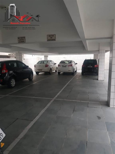 Imagem 2 de 10 de Apartamento À Venda No Primeiro Andar Com 1 Dormitório Na Vila Guilhermina Em Praia Gande Sp. - Rrc145