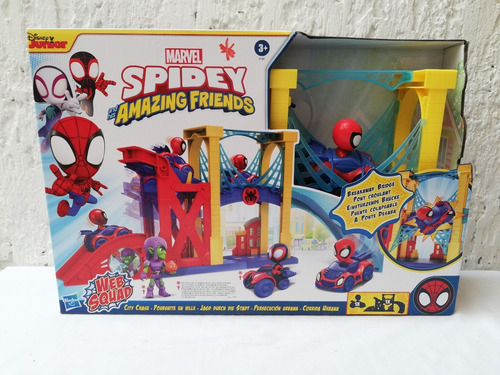 Set De Spiderman Marvel Spidey Persecución Urbana (Usado)