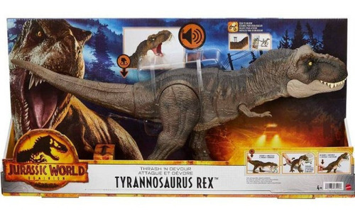 Dinosaurio Tyrannosaurus Rex Jurassic World Dominion Sonidos