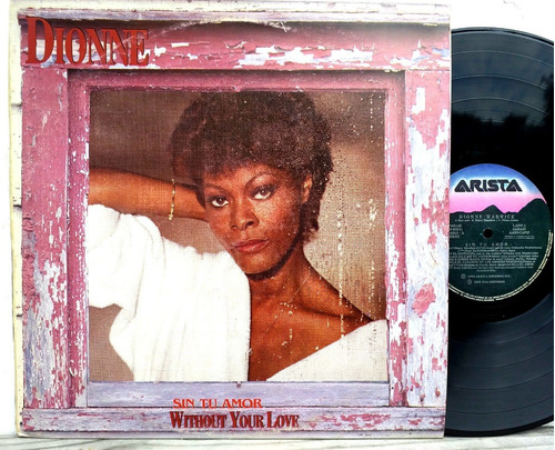 Dionne Warwick - Sin Tu Amor - Lp Año 1985 - Stevie Wonder