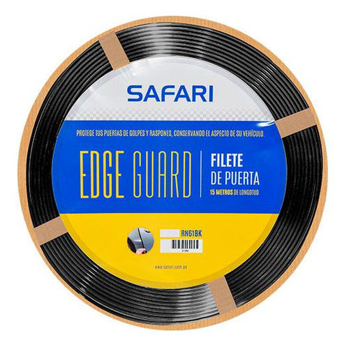 Filete Negro 15mt/rollo Rn61bk