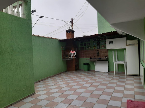 Imagem 6 de 18 de Ótimo Sobrado À Venda, 03 Dormitórios, 04 Vagas - Parque Jaçatuba - Santo André - 75554