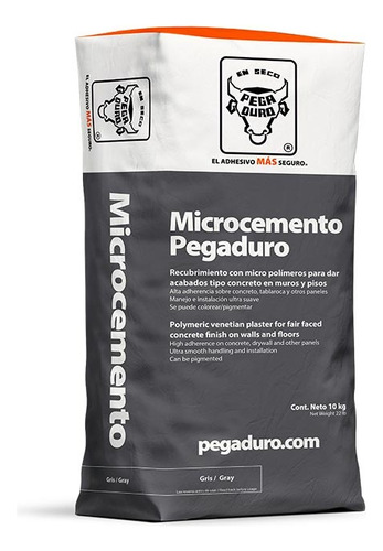 Microcemento Pegaduro 15pzas