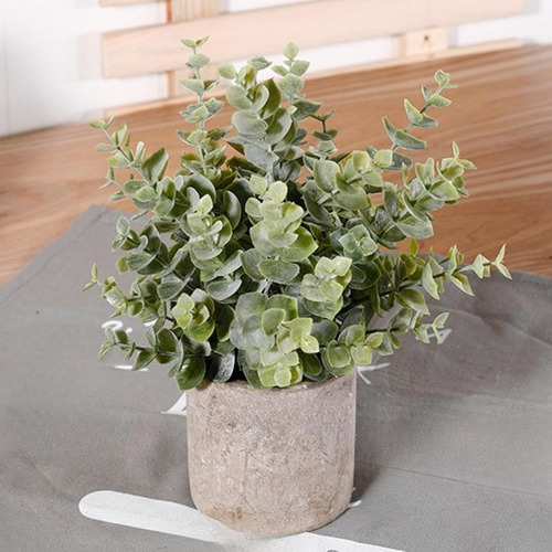 Vegetación De Plantas En Macetas Falsas Estilo C