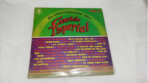 Cuarteto Imperial El Continuado (l.p) Disco