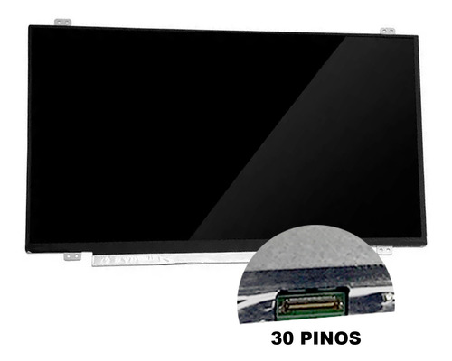 Imagem 1 de 3 de Tela Display 15.6 Led Slim 30 Pinos Compativel Nt156whm-n12