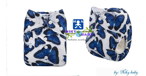 Pañales Ecológicos Ajustables Y Unisex Alva Baby 10 Pañales
