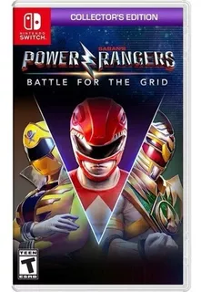 Power Rangers Battle Of The Grid Nintendo Switch Nuevo