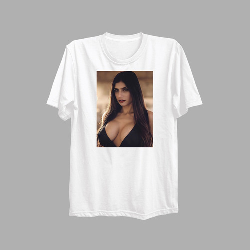 Playera Sublimada Y Gorra  Playera #312 Mia Khalifa