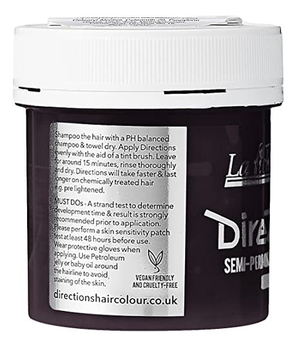 Tinte Para El Cabello La Riche Directions Rubine, 88 Ml, En