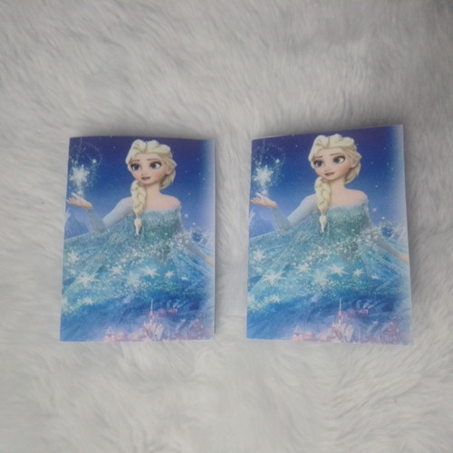 Kit Mochila+ Caderninho Frozen Para Boneca Baby Alive
