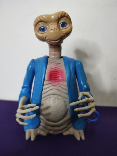 Figura Et Extraterrestre Ljn Toys 1983 Vintage Cuerda 18 Cm