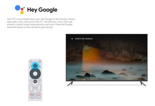 Onn. Tv Box 4k Con Control De Voz Mediente Google
