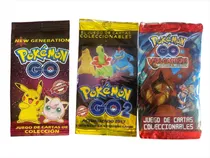 Comprar Lote X 25 Sobres De Cartas Coleccionables Pokemon Go