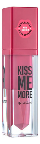 Labial Kiss Me More Naive Color Rosado Nude Color Fucsia
