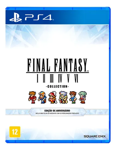 Imagem do produto Final Fantasy I-VI Collection Anniversary Edition PS4 - Físico em Mercado Livre