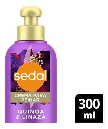 Crema Para Peinar Sedal Hidratación Y Control Caída Quinoa Y