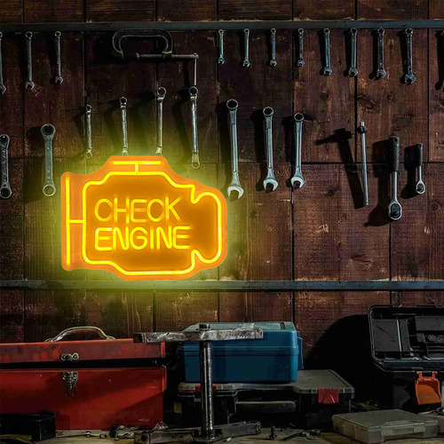 Lámpara Led Decorativa Check Engine 110-220 V