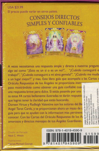 Respuestas De Los Angeles Cartas Del Oraculo Y Guia