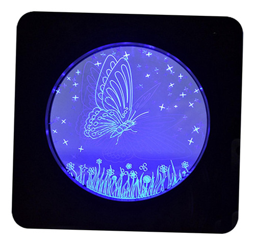 Luz De Noche 3d Lámpara De Ilusión Led Luces De Escritorio