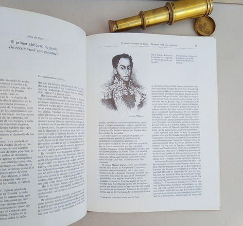 Bolivar En Curazao Leyenda Historica John De Pool (Usado)