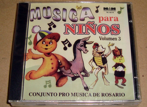 Conjunto Pro Musica De Rosario Musica Para Niños Cd / Kktus