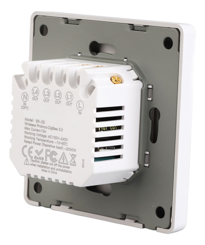 Inteligente Para Zigbee 2 Gang Timming Dimming Reverse Dual