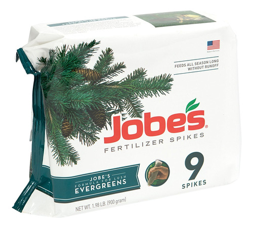 Espinas Fertilizadoras Para Hoja Perenne De Jobes 13-3-4 Fe