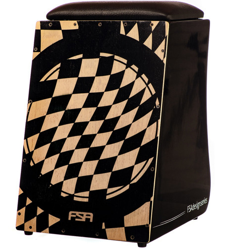 Cajon Fsa Design Series Fc 6664 Racing Captação Dupla