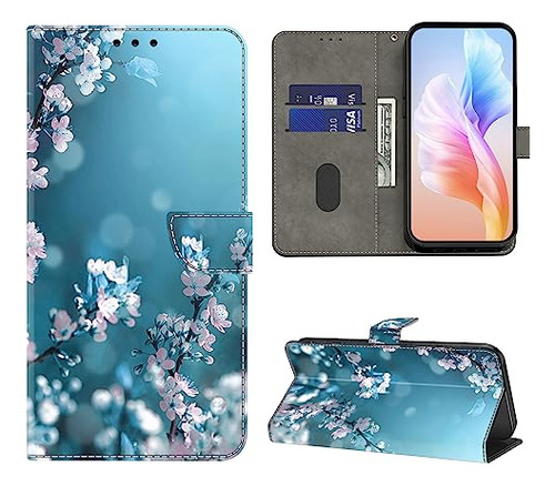 Funda Para LG G7 Thinq/LG G7, Funda Tipo Cartera De Piel Sin