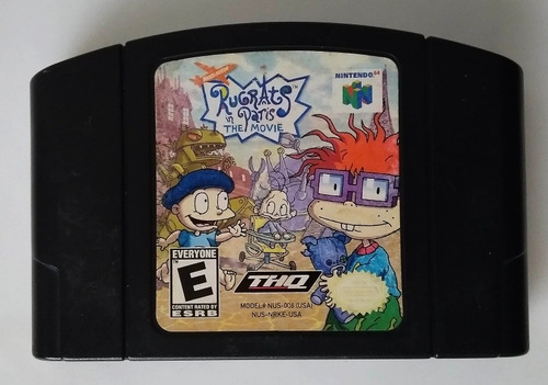 Rugrats Paris Aventuras En Pañales Nintendo 64 N64 Original