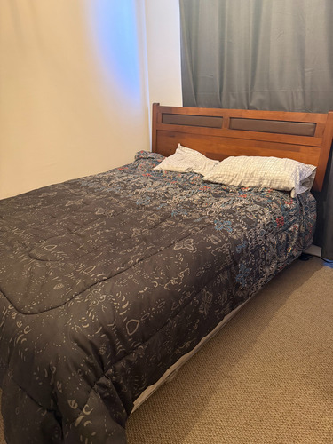 Cama Rosen, 2 Plazas, 1 Colchón, 1 Base Y Respaldo (usado) (Usado)