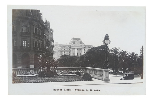 Buenos Aires Av. L. N. Alem G. Bourquin Y Cia Foto Postal