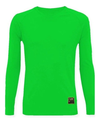Camiseta Remera Neon Proteccion Solar Uv50+ Trekking Playa