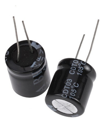 Condensador Electrolítico De Aluminio 10pcs 33uf 400v +