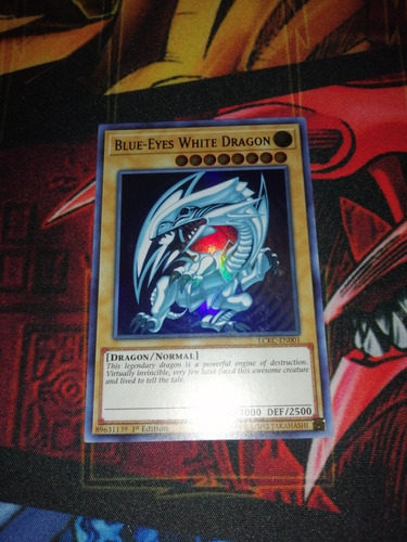 Blue Eyes White Dragon Lckc Yu-gi-oh! Original Konami 