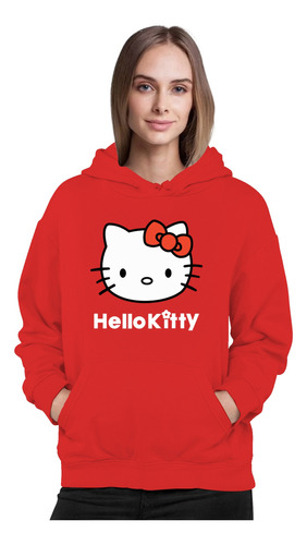 Poleron Mujer/ Niña Regalo Diseño Hello Kitty