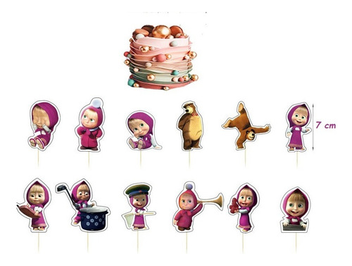 Globi® Toppers Decoración Tortas Cupcakes Cumpleaños Diseños