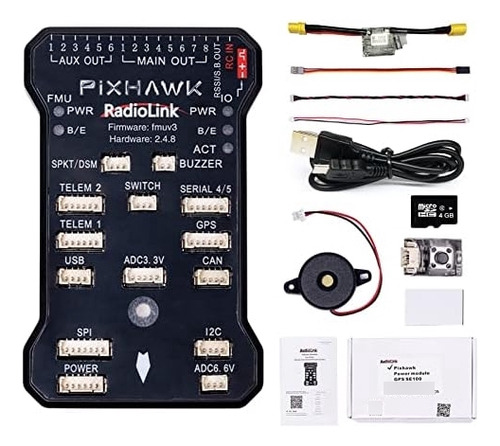 Pixhawk Controlador De Vuelo 2.4.8 32 Bits Con Módulo De Pot