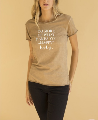 Remera Algondon 100% Premium Manga Corta