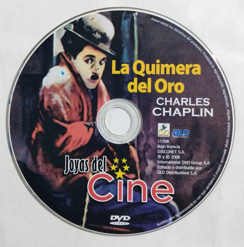 Película Charles Chaplin Dvd Nuevo La Quimera Del Oro