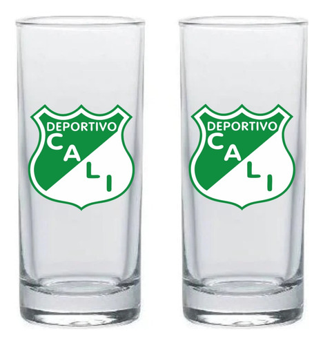 Copa Deport Cali Shots Aguardientera Tequila X 2 Unid